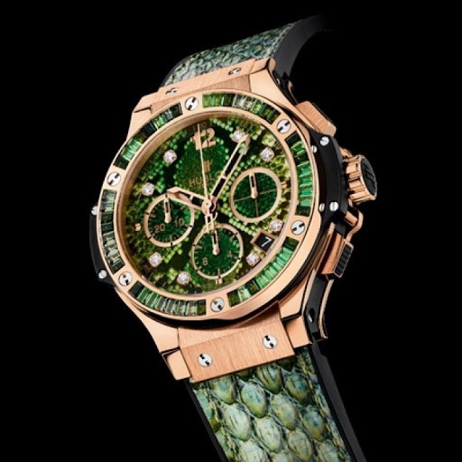 Choáng ngợp trước vẻ đẹp của đồng hồ Hublot Big Bang Boa Bang 41mm fake 1