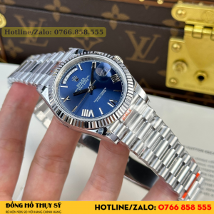 BST Rolex Day-Date 40mm 228236 blue dial 185g