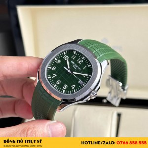 Đồng hồ  Patek Philippe Aquanaut 5168 green dial replica 