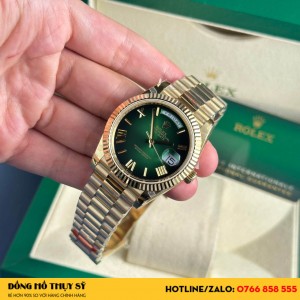 Đồng hồ  Rolex Day-Date 40mm green dial 2024 