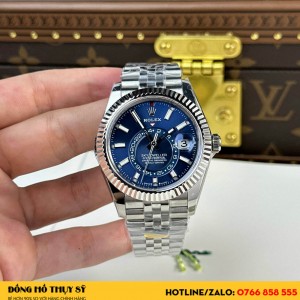 Đồng hồ  Rolex Sky-Dweller 326934 blue dial fake 