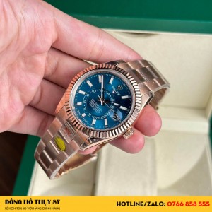 Đồng hồ  Rolex Sky-Dweller 336935 vàng hồng replica