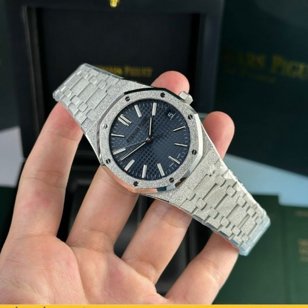 Đồng hồ Audemars Piguet Royal Oak 15510 Frosted blue dial replica