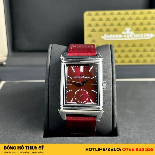 Đồng hồ  Jaeger LeCoultre Master Reverso Tribute Monoface Small Seconds mặt đỏ 