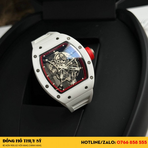 Đồng hồ richard mille RM055 cerramic trắng replica bbr factory 