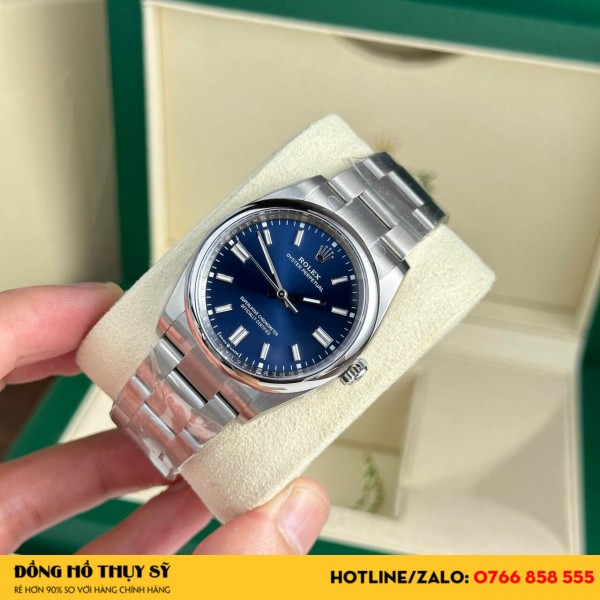 Đồng hồ  Rolex Oyster Perpetual 126000 36mm blue dial rep1:1