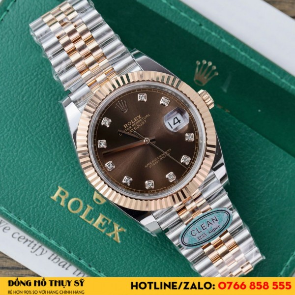 Rolex Datejust 126331 Mặt Số Chocolate clean factory