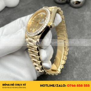 Đồng hồ rolex daydate 36mm yellow gold diamond benzel