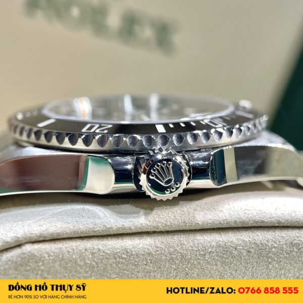 Đồng Hồ Rolex Fake 1:1 Submariner 124060LV Mặt Số Đen 41