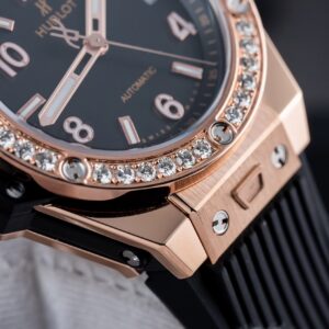 Đồng Hồ Hublot Big Bang One Click Viền Kim Cương Thiên Nhiên Siêu Cấp