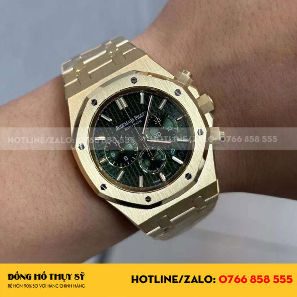 Đồng hồ audemars piguet royal oak 26331 chronograph green dial limited edition 41mm