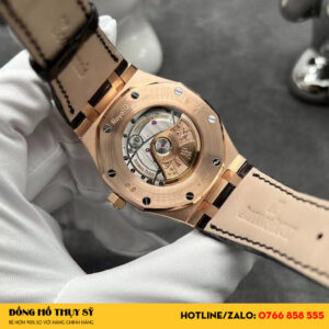 Audemars Piguet Royal Oak 15500OR.OO.D002CR.01 Mặt Đen Vàng Hồng 18k