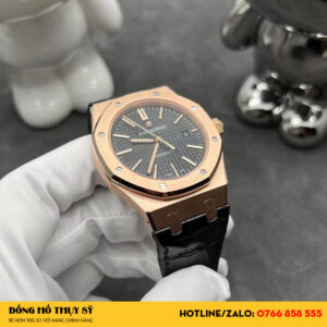 Audemars Piguet Royal Oak 15500OR.OO.D002CR.01 Mặt Đen Vàng Hồng 18k