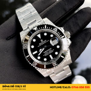 Đồng Hồ Rolex Fake 1:1 Submariner 124060LV Mặt Số Đen 41