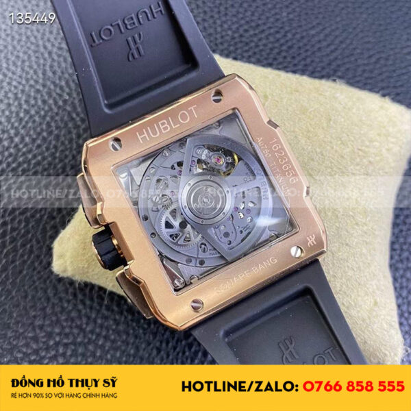 Hublot square bang unico king gold ceramic replica
