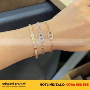 Hermes bracelets 18k