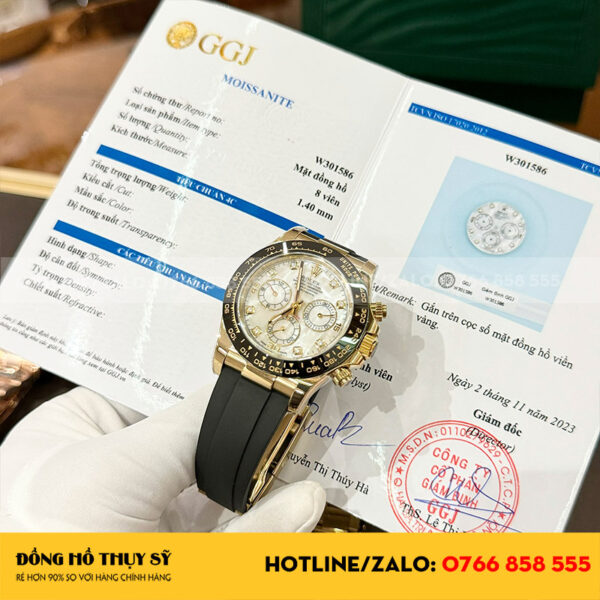 Rolex daytona độ mặt MOP vân mây