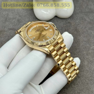Đồng hồ rolex day-date 228238 chế tác vàng 18k