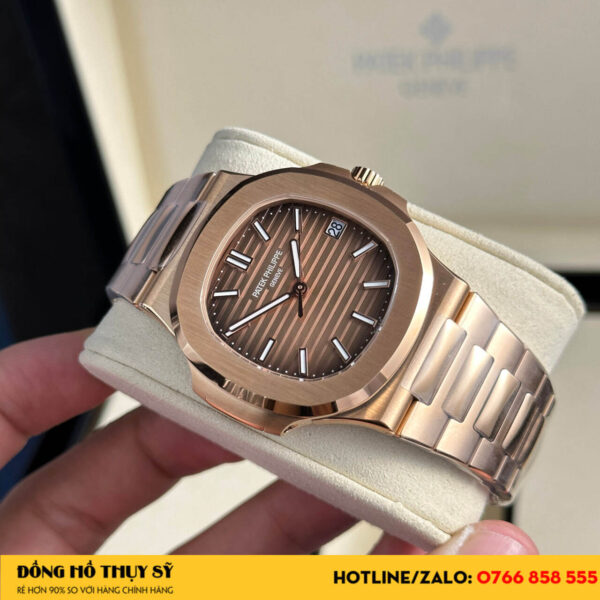 Đồng hồ  Patek Philippe Nautilus 5711 rose gold replica