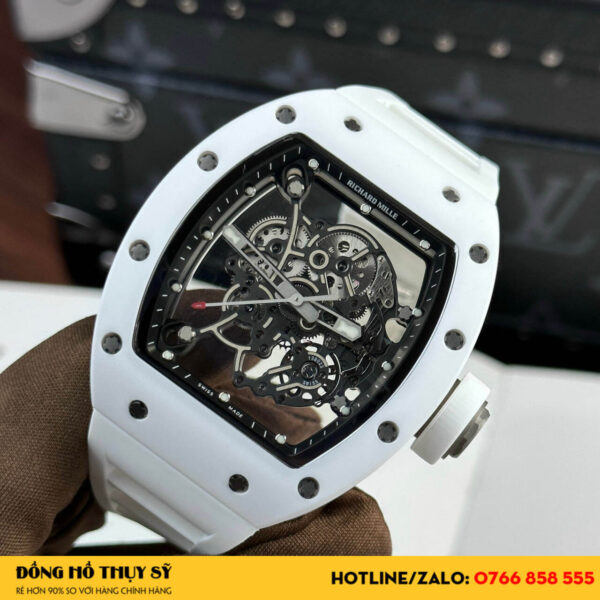 Đồng hồ  Richard Mille RM055 Bubba Watson white ceramic