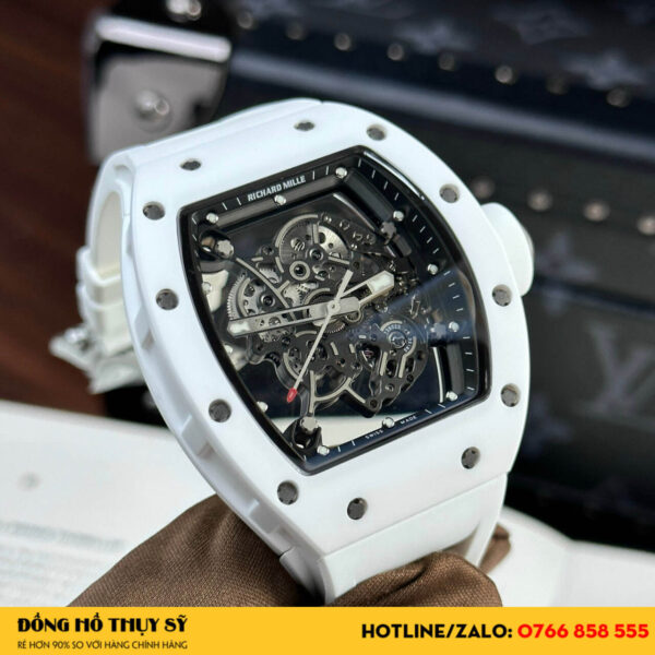 Đồng hồ  Richard Mille RM055 Bubba Watson white ceramic