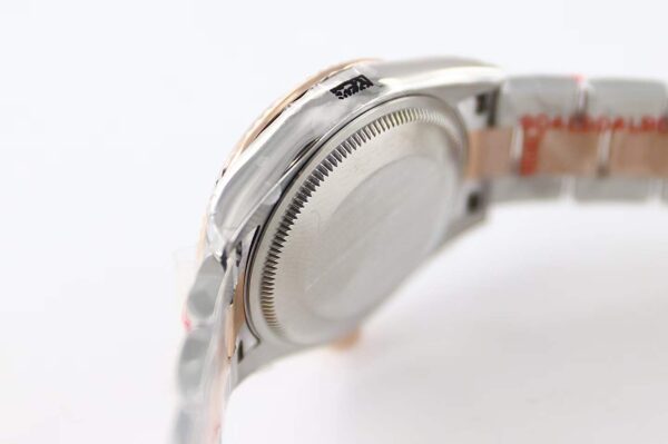 Đồng Hồ Rolex Datejust 278381 Mặt Hoa Kim Cương Demi Vàng 18k Replica