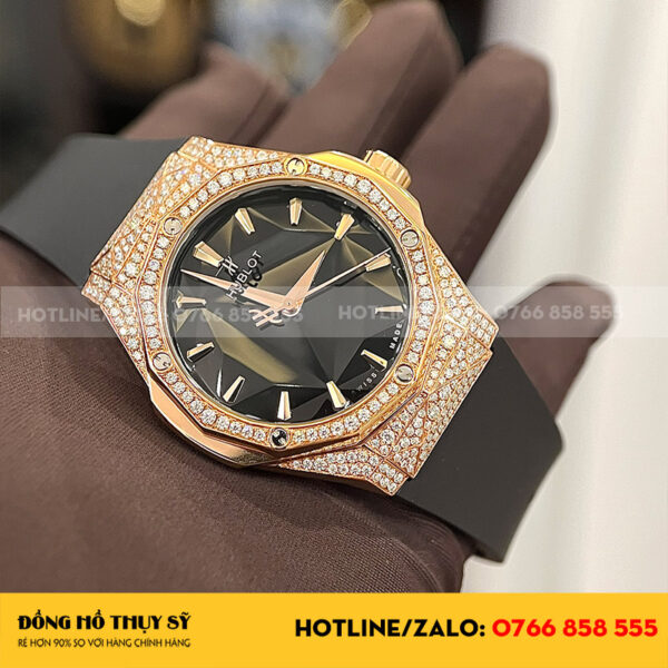 Đồng hồ hublot orlinski rep 11 full moissanite hong kong