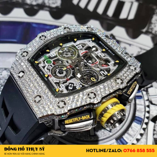Richard Mille RM011-03 Chế Tác Vàng Khối 18K