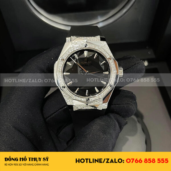 Đồng Hồ Hublot Orlinski Titanium Demi Moissanite Rep 11