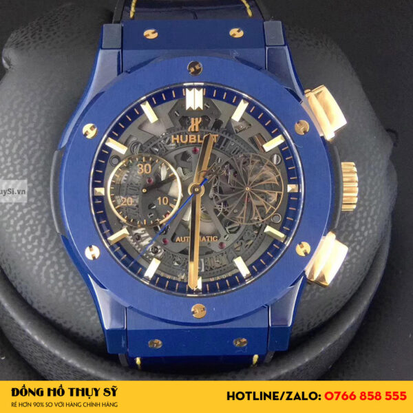 Đồng Hồ Hublot Siêu Cấp 1-1 Mukonos Blue Ceramic