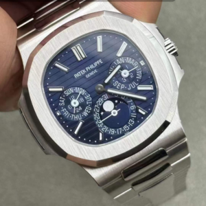 Đồng hồ patek philippe naitilus perpetual calendar 5740 chế tác vàng trắng  18k