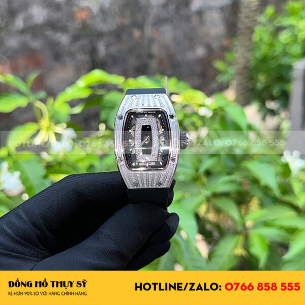 Đồng hồ richard mille rm 07 độ full kim cương thiên nhiên