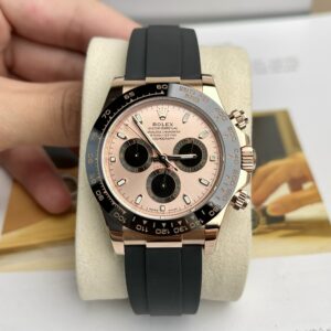 Đồng Hồ Rolex Cosmograph Daytona 116515LN Mặt Số Hồng Siêu Cấp