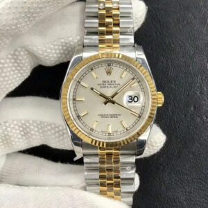 Đồng Hồ Rolex Datejust 126333 Demi Vàng 18k Like Auth