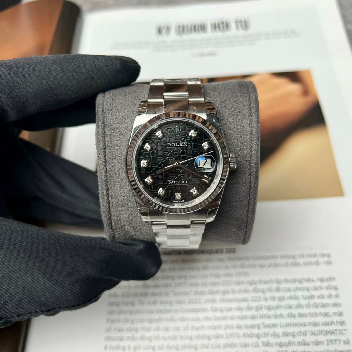 Đồng Hồ Rolex Datejust Mặt Vi Tính Like Auth được nhiều người săn đón