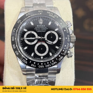 Đồng Hồ Rolex Like Auth 1:1 Cosmograph Daytona 116500LN Mặt Số Đen