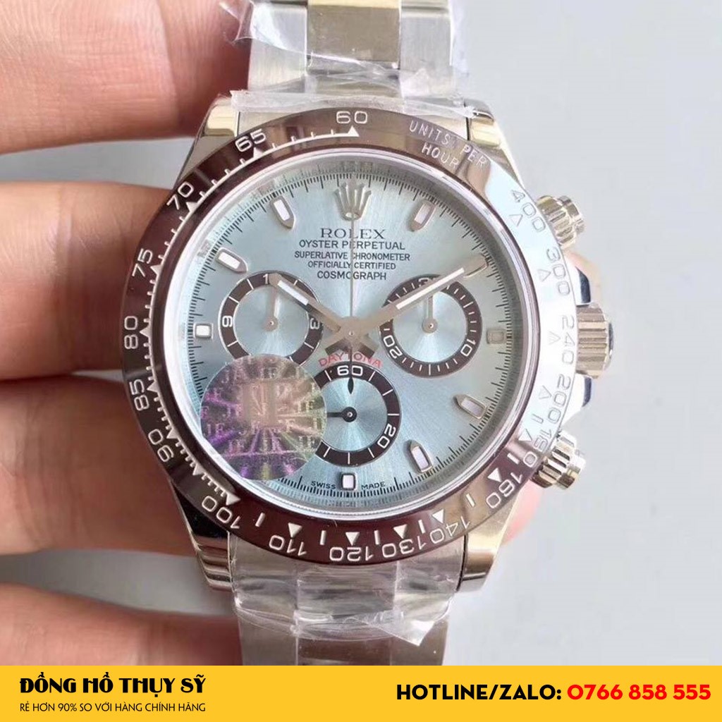Mẫu Đồng Hồ Rolex Like Auth 1:1 Cosmograph Daytona 116506 Cọc Số Dạ Quang đẹp
