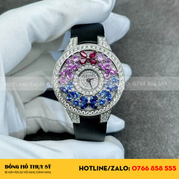 Graff butterfly full diamond white gold chế tác