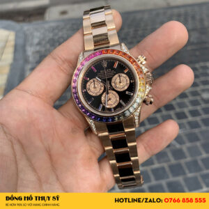 Rolex 116595RBOW Vàng Khối 18K Kim Thiên Nhiên