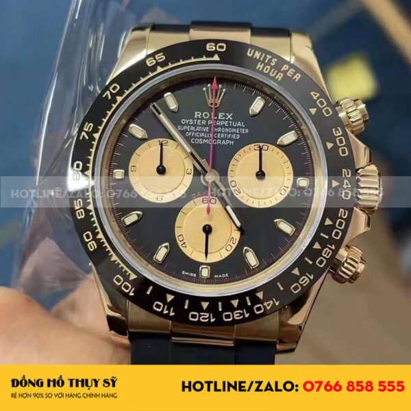 Rolex daytona chế tác vàng đúc 18k yellow gold