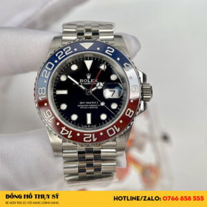 Rolex GMT - Master II Replica 1-1 Vành Xanh Đỏ - Thép 904l